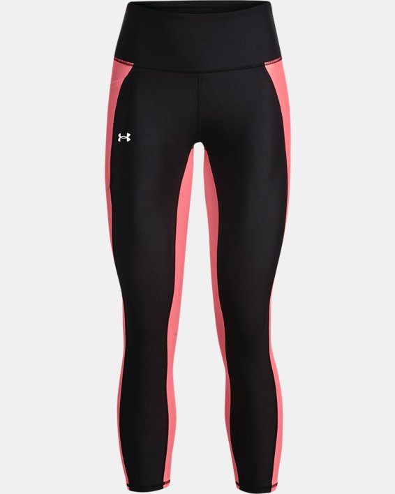 Damen HeatGear® Armour Panel Ankle-Leggings, Black, pdpMainDesktop image number 4